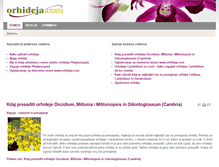 Tablet Screenshot of orhideja.com